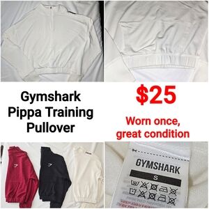 Gymshark Cream Pippa Training Pullover